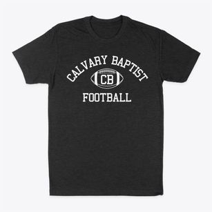 Calvary Baptist Day School Classic Football Classic Dad T-Shirt