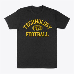 Technology Education Charter High School Classic Football Classic Dad T-Shirt