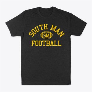 South Man Grade School Classic Football Classic Dad T-Shirt
