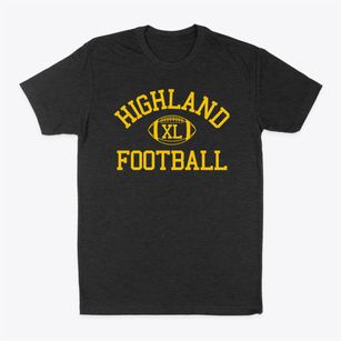 Highland Catholic School Classic Football Classic Dad T-Shirt