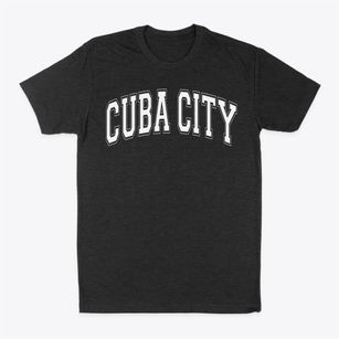 Cuba City High School Varsity Arch Classic Dad T-Shirt