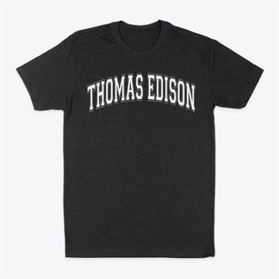 Thomas Edison Middle School Varsity Arch Classic Dad T-Shirt