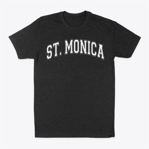 Saint Monica School Varsity Arch Classic Dad T-Shirt