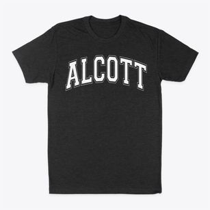 Alcott Elementary School Varsity Arch Classic Dad T-Shirt