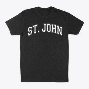Saint John The Baptist School Varsity Arch Classic Dad T-Shirt
