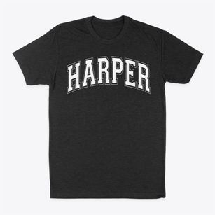 Harper School Varsity Arch Classic Dad T-Shirt