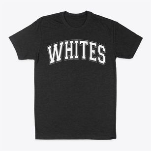 Whites Adult High School Varsity Arch Classic Dad T-Shirt
