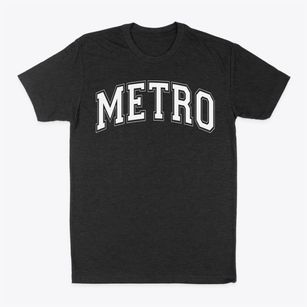 Metro Baptist School Varsity Arch Classic Dad T-Shirt