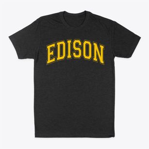 Edison Elementary School Varsity Arch Classic Dad T-Shirt