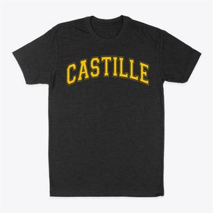 Castille Elementary School Varsity Arch Classic Dad T-Shirt