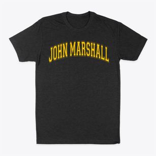 John Marshall High School Varsity Arch Classic Dad T-Shirt