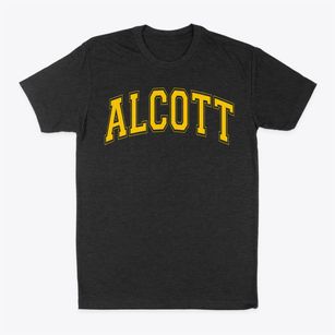 Alcott Elementary School Varsity Arch Classic Dad T-Shirt