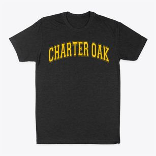 Charter Oak Elementary School Varsity Arch Classic Dad T-Shirt
