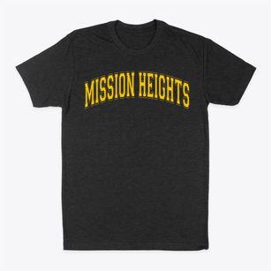 Mission Heights Prep Varsity Arch Classic Dad T-Shirt