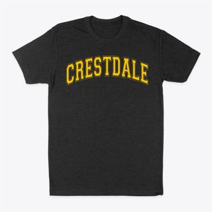Crestdale Elementary School Varsity Arch Classic Dad T-Shirt