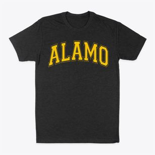 Alamo Elementary School Varsity Arch Classic Dad T-Shirt