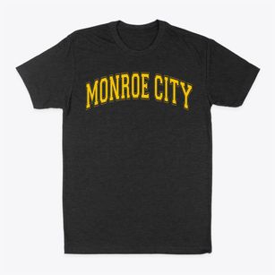 Monroe City R1 High School Varsity Arch Classic Dad T-Shirt