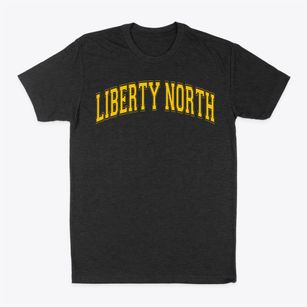 Liberty North High School Varsity Arch Classic Dad T-Shirt