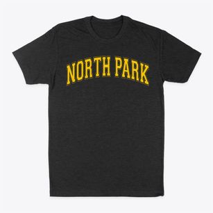 North Park Elementary School Varsity Arch Classic Dad T-Shirt