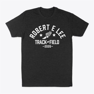 Robert E Lee Elementary School Track and Field Classic Dad T-Shirt