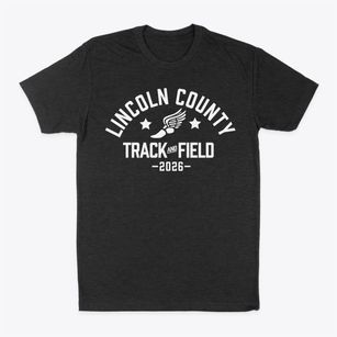 Lincoln County High School Track and Field Classic Dad T-Shirt