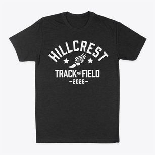 Hillcrest Elementary School Track and Field Classic Dad T-Shirt