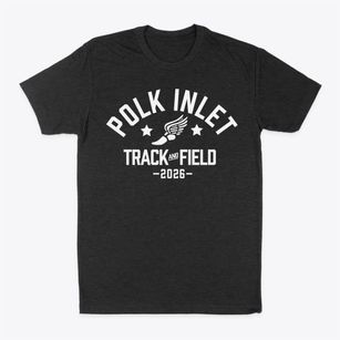 Polk Inlet School Track and Field Classic Dad T-Shirt