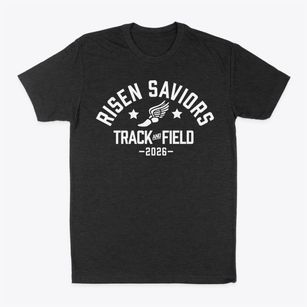 Risen Saviors Academy Track and Field Classic Dad T-Shirt