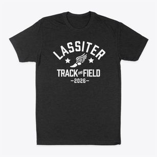 Lassiter High School Track and Field Classic Dad T-Shirt