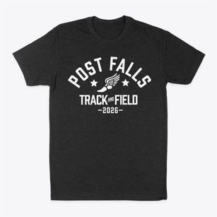 Post Falls Junior High School Track and Field Classic Dad T-Shirt