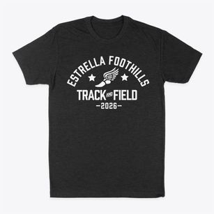 Estrella Foothills High School Track and Field Classic Dad T-Shirt