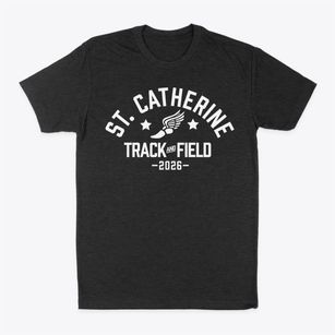 Saint Catherine Of Alexandria School Track and Field Classic Dad T-Shirt