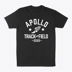 Apollo Elementary School Track and Field Classic Dad T-Shirt