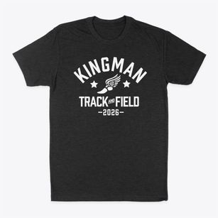 Kingman Academy Of Learning Middle School Track and Field Classic Dad T-Shirt