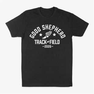 Good Shepherd School Track and Field Classic Dad T-Shirt