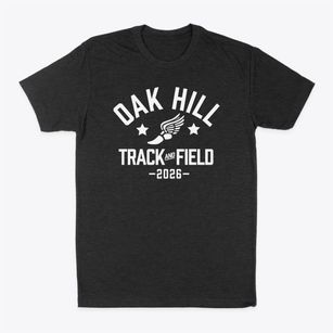Oak Hill Elementary School Track and Field Classic Dad T-Shirt
