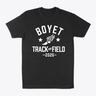 Boyet Junior High School Track and Field Classic Dad T-Shirt
