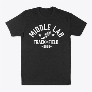 Middle Lab School Track and Field Classic Dad T-Shirt