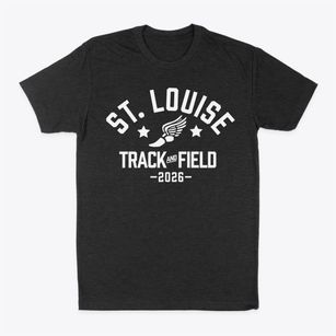 Saint Louise Middle School Track and Field Classic Dad T-Shirt