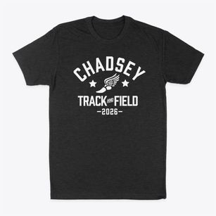 Chadsey High School Track and Field Classic Dad T-Shirt