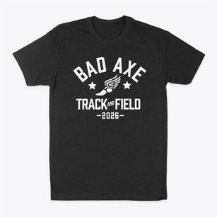 Bad Axe High School Track and Field Classic Dad T-Shirt