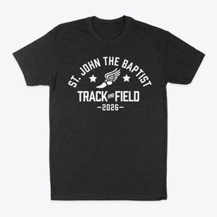 Saint John The Baptist College Prep High School Track and Field Classic Dad T-Shirt