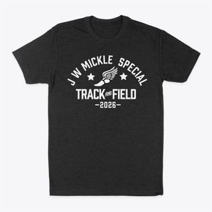 J W Mickle Elementary & Special School Track and Field Classic Dad T-Shirt