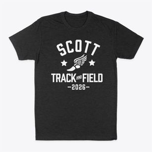 Scott Intermediate School Track and Field Classic Dad T-Shirt