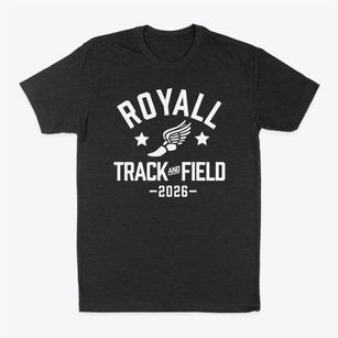 Royall Elementary School Track and Field Classic Dad T-Shirt