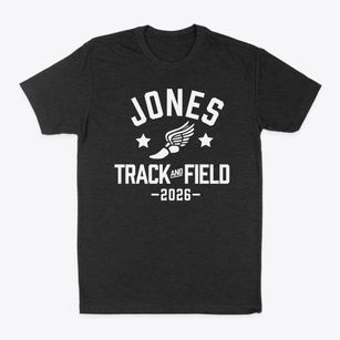 Jones Elementary School Track and Field Classic Dad T-Shirt