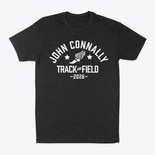 John Connally Middle School Track and Field Classic Dad T-Shirt