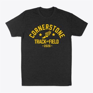 Cornerstone Christian Academy Track and Field Classic Dad T-Shirt