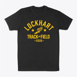 Lockhart Elementary School Track and Field Classic Dad T-Shirt