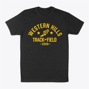 Western Hills Methodist Day School Track and Field Classic Dad T-Shirt